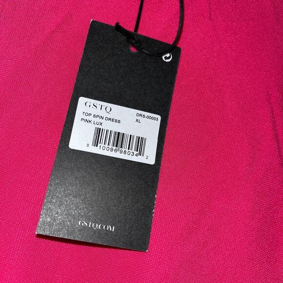 GSTQ Top Spin Dress in Pink Lux - Picture 5 of 9